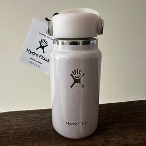 NWT Limited Edition Hydro Flask Shimmer Glimmer Pink Micro Hydro Bottle